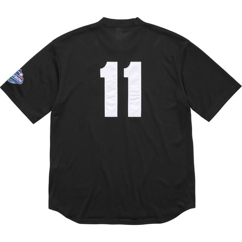 シャツ supreme SLogo henly neck foot ball shirt Buy Supreme S Logo Baseball Henley 'Black' - SS25KN95 BLACK | GOAT
