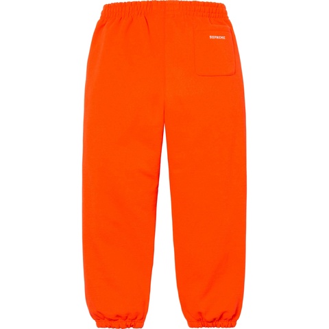 Supreme S Logo Sweatpant - Bright Orange