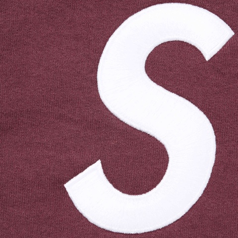Supreme S Logo Sweatpant - Maroon