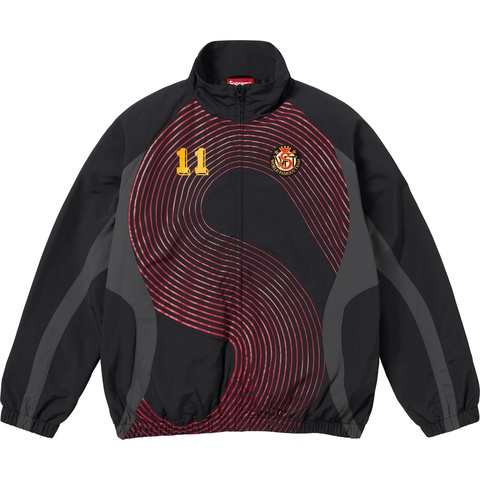 Supreme S Logo Track Jacket - Black