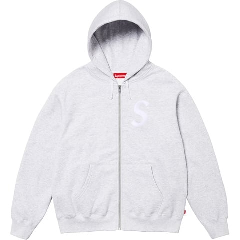 S Logo Zip Up Hooded Sweatshirt - fall/winter 2024 - Supreme