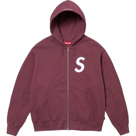 トップス S Logo Zip Up Hooded Sweatshirt S Logo Zip Up Hooded Sweatshirt - fall/winter 2024 - Supreme
