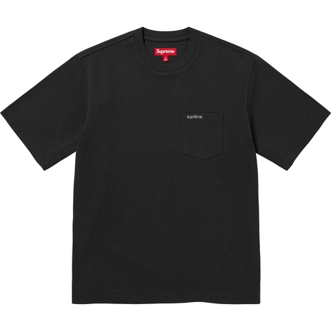 Supreme S/S Pocket Tee - Black