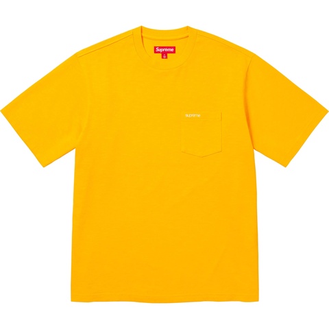 Supreme S/S Pocket Tee - Gold