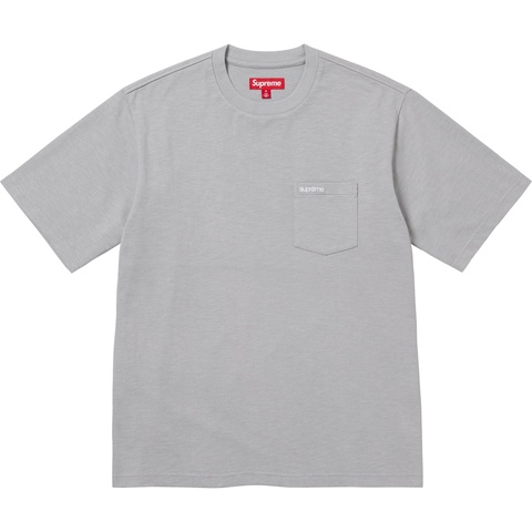 Supreme S/S Pocket Tee - Grey