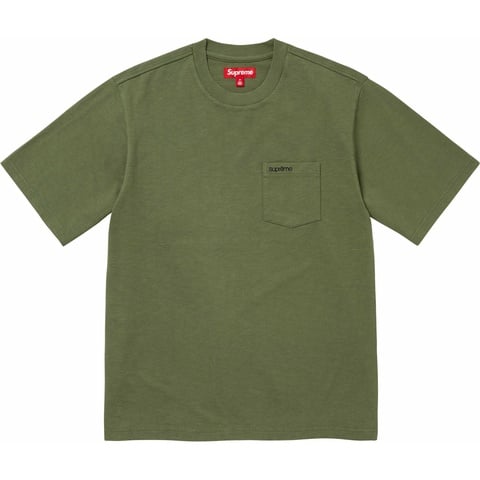 Supreme S/S Pocket Tee - Olive