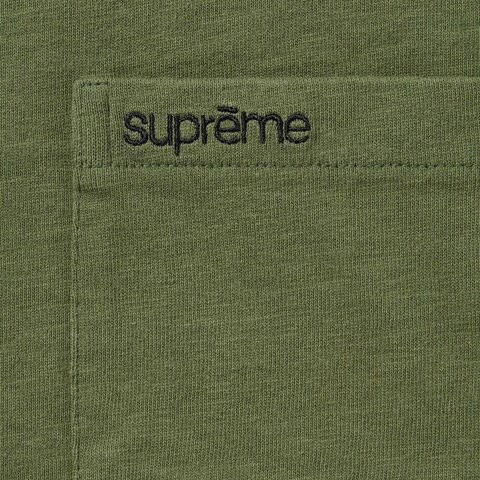 Supreme S/S Pocket Tee - Olive