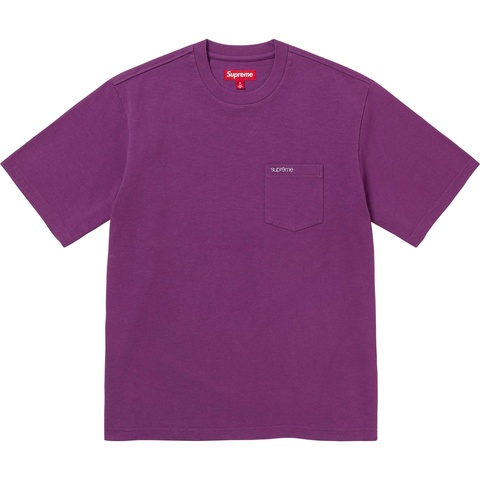 Supreme S/S Pocket Tee - Purple