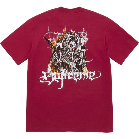 Supreme Satan Tee - Cardinal