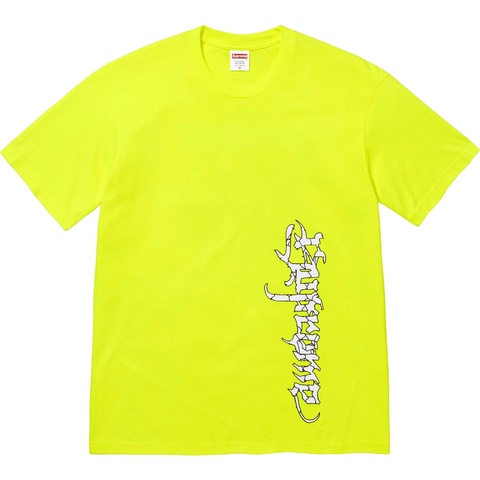 Supreme Satan Tee - Fluorescent Yellow