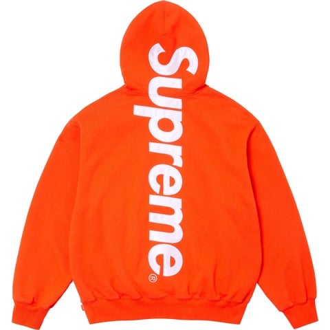 Satin Appliqué Hooded Sweatshirt - Supreme