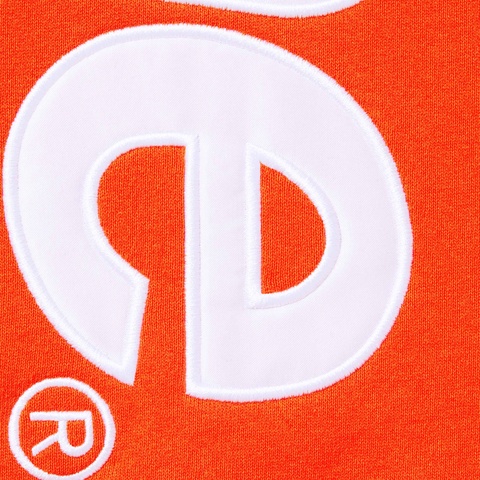 Supreme Satin Appliqué Sweatpant - Bright Orange