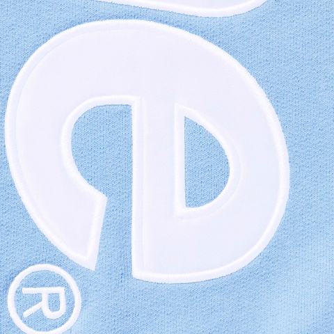Supreme Satin Appliqué Sweatpant - Light Blue