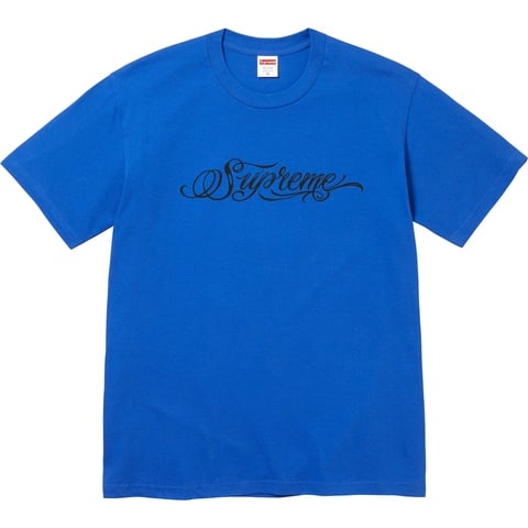 Supreme Script Tee - Royal