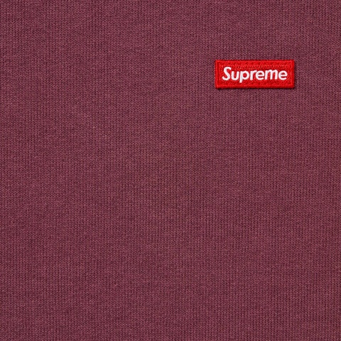 Supreme Small Box Crewneck - Maroon