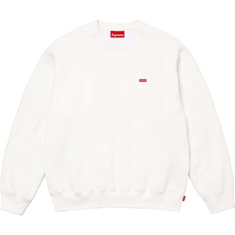Supreme Small Box Logo Crewneck XL ホワイト Small Box Crewneck - fall/winter 2024 - Supreme