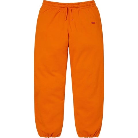 Supreme Small Box Drawcord Sweatpant - Rust Orange