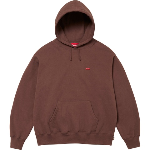 1*4様 Supreme small box sweatshirt brown Small Box Hooded Sweatshirt - fall/winter 2024 - Supreme