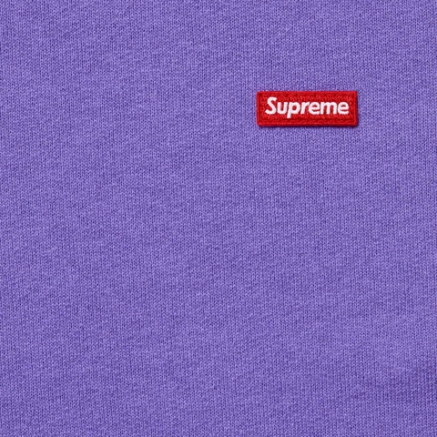Supreme Small Box Hooded Sweatshirt - Light Purple