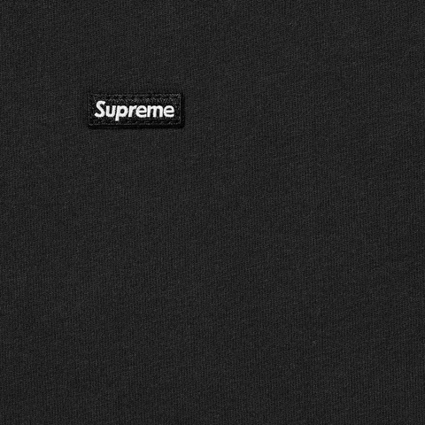 Supreme Small Box L/S Tee - Black