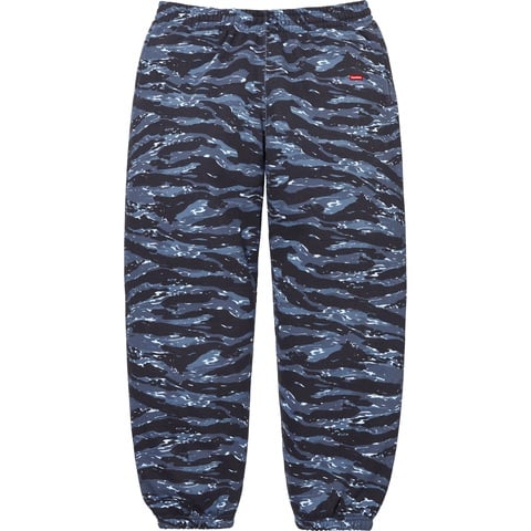 Supreme Small Box Sweatpant - Blue Tiger Camo