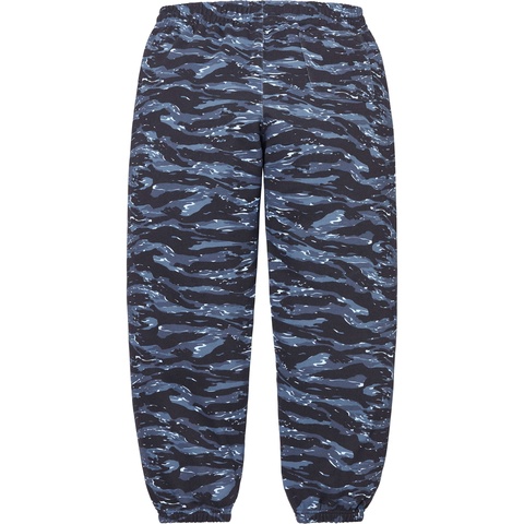 Supreme Small Box Sweatpant - Blue Tiger Camo