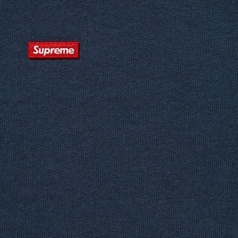 Supreme Small Box Logo Zip Up Hoodedネイビー Supreme Small Box Drawcord Zip Up Hooded Sweatshirt Washed Navy