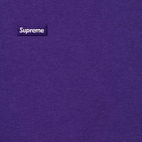 Supreme Small Box Zip Up Hooded Sweatshirt - Purple