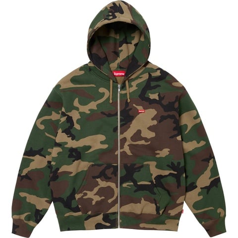 Small Box Zip Up Hooded Sweatshirt - Supreme