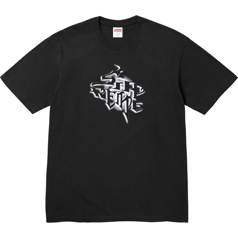 Supreme Smoke Tee - Black
