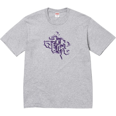 Supreme Smoke Tee - Heather Grey