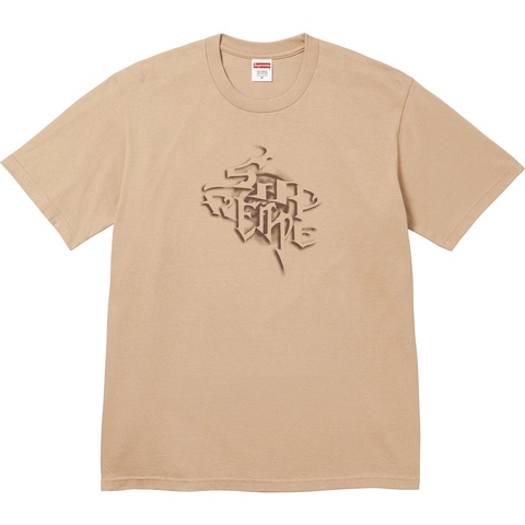 Supreme Smoke Tee - Khaki