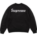 Supreme Snow White Sweater (FW24) - Black