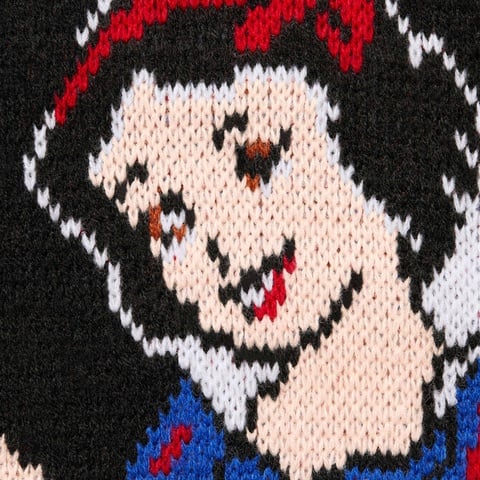Supreme Snow White Sweater - Black