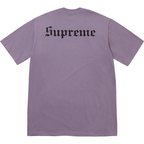 Supreme Snow White Tee - Dusty Purple