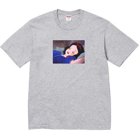 Supreme Snow White Tee - Heather Grey