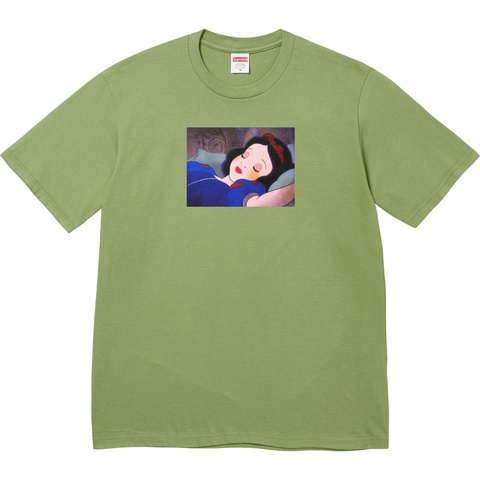 Supreme Snow White Tee - Moss