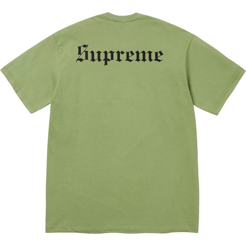 Supreme Snow White Tee - Moss