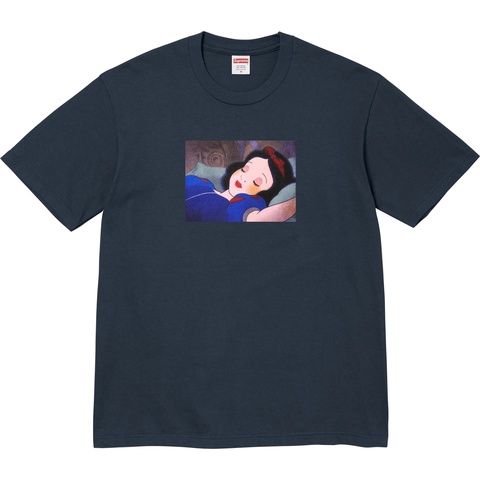Supreme Snow White Tee - Navy