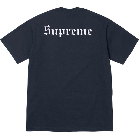 Supreme Snow White Tee - Navy