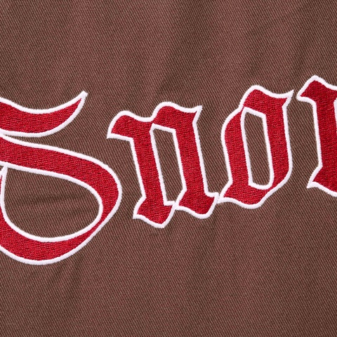 Supreme Snow White Work Shirt - Brown