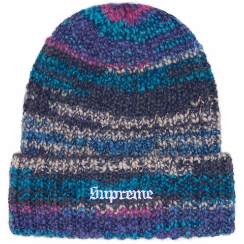 帽子 supreme 24fw Space Dye Stripe Beanie Space Dye Stripe Beanie - fall/winter 2024 - Supreme