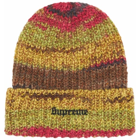 Space Dye Stripe Beanie - fall/winter 2024 - Supreme