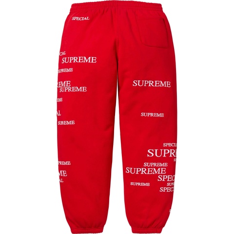 Supreme Special Sweatpant - Red