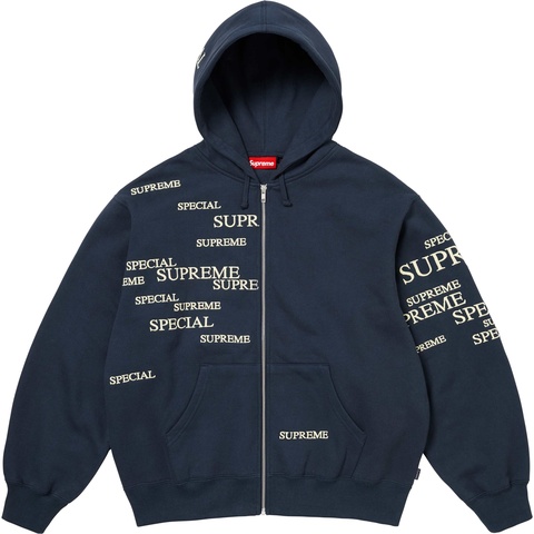 Special Zip Up Hooded Sweatshirt - Supreme