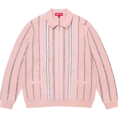 Speckle Stripe Zip Up Cardigan - fall/winter 2024 - Supreme
