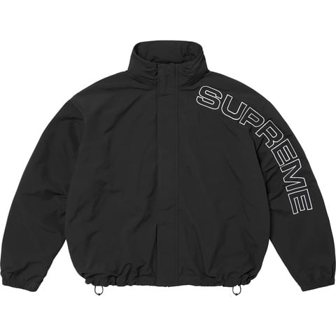 Spellout Embroidered Track Jacket - Supreme