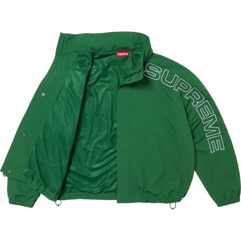 Spellout Embroidered Track Jacket - Supreme