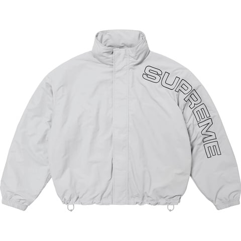 Spellout Embroidered Track Jacket - Supreme