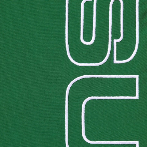 Supreme Spellout Embroidered Track Pant - Dark Green